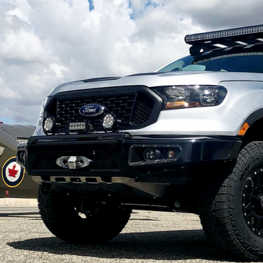 AFN 4x4 Accessories Front Bumper for Ford with Off-Road Lighting and Rugged Design